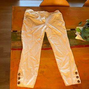 White dress pant - skinny ankle
